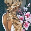 Double Braid Bridal Hairstyles With Fresh Flowers (Photo 8 of 25)
