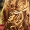 Medium Half Up Half Down Bridal Hairstyles With Fancy Knots (Photo 9 of 25)