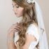15 Best Half Up Half Down with Veil Wedding Hairstyles