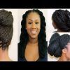 Senegalese Twist Styles Updo Hairstyles (Photo 8 of 15)
