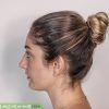 High Bun With Twisted Hairstyles Wrap And Graduated Side Bang (Photo 22 of 25)