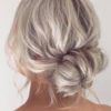 Low Messy Bun Wedding Hairstyles For Fine Hair (Photo 9 of 25)