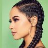 Cornrow Fishtail Side Braided Hairstyles (Photo 23 of 25)
