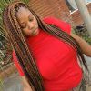 African Red Twists Micro Braid Hairstyles (Photo 22 of 25)