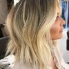 Dark And Light Contrasting Blonde Lob Hairstyles (Photo 1 of 25)