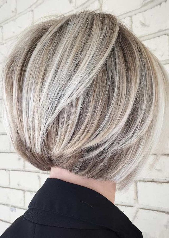 2024 Best of Dark Blonde Rounded Jaw-length Bob Haircuts