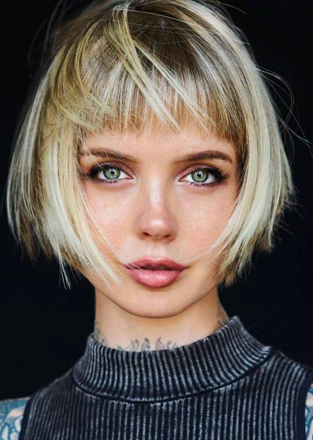 Top 25 of Round Bob Hairstyles with Front Bang