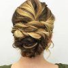 Two-Toned Twist Updos For Wedding (Photo 22 of 25)