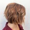Edgy Brunette Bob Hairstyles With Glossy Waves (Photo 10 of 25)