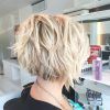 Very Short Stacked Bob Hairstyles With Messy Finish (Photo 17 of 25)