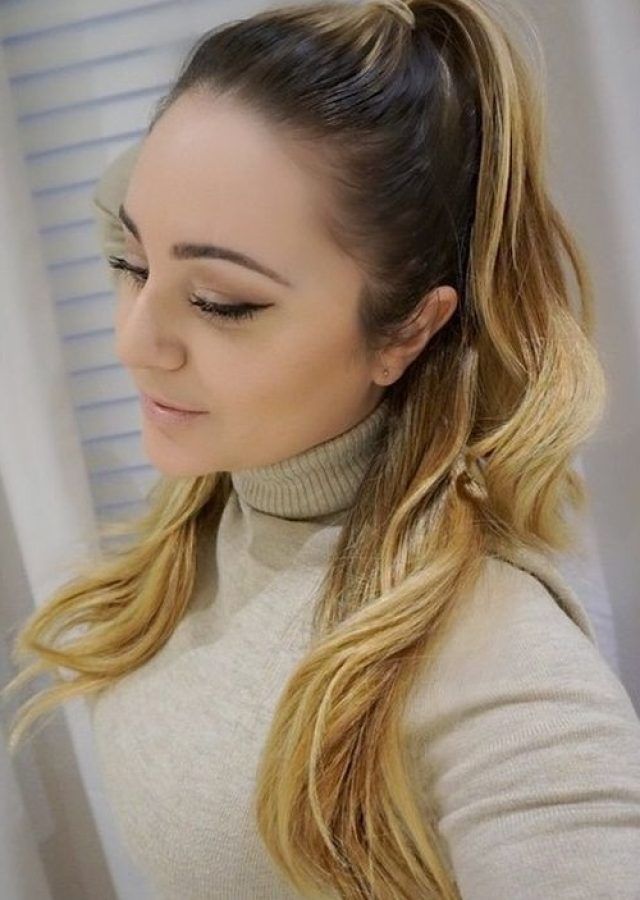  Best 25+ of Dyed Simple Ponytail Hairstyles for Second Day Hair
