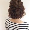 Half Updo Hairstyles For Short Hair (Photo 13 of 15)