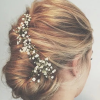 French Twist Wedding Updos With Babys Breath (Photo 3 of 25)