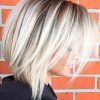 Stacked White Blonde Bob Hairstyles (Photo 6 of 25)