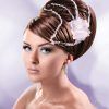Pulled Back Layers Bridal Hairstyles With Headband (Photo 16 of 25)