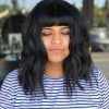 Blunt Lob Haircuts With Straight Bangs (Photo 22 of 25)