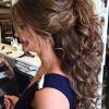 Half-Up Curly Look Pony Hairstyles (Photo 16 of 25)
