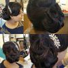 Side Bun Prom Hairstyles With Black Feathers (Photo 19 of 25)