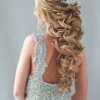 Sophisticated Pulled Back Cascade Bridal Hairstyles (Photo 5 of 25)