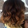 Black To Light Brown Ombre Waves Hairstyles (Photo 13 of 25)