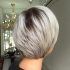 Ash Blonde Bob Hairstyles with Feathered Layers