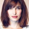 One Length Bob Hairstyles With Long Bangs (Photo 16 of 25)