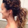 Side Braid Hairstyles For Curly Ponytail (Photo 20 of 25)