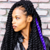 Black Twists Hairstyles With Red And Yellow Peekaboos (Photo 24 of 25)