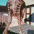 The 15 Best Collection of Pigtails Braids with Rings for Thin Hair
