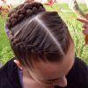 Braided Bun With Two French Braids (Photo 1 of 15)