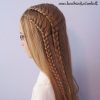 Lattice-Weave With High-Braided Ponytail (Photo 8 of 15)