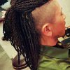 Box Braids And Cornrows Mohawk Hairstyles (Photo 2 of 15)
