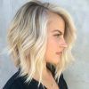 Curly Angled Blonde Bob Hairstyles (Photo 19 of 25)
