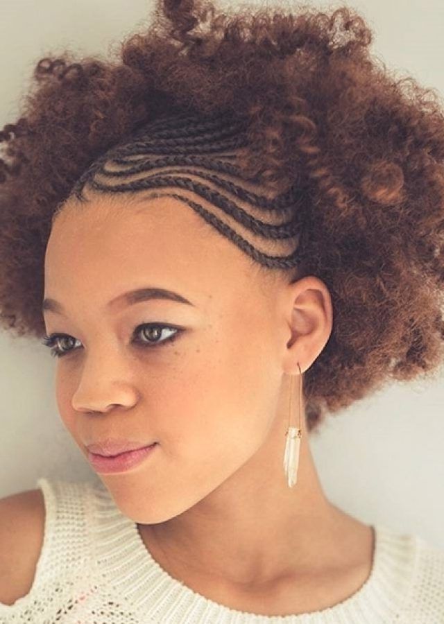  Best 15+ of Cornrows Hairstyles with Afro