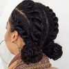 Cornrows Hairstyles With Buns (Photo 8 of 15)