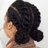 Braided Hairstyles Into A Bun (Photo 8 of 15)