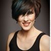 Funky Blue Pixie Hairstyles With Layered Bangs (Photo 12 of 25)