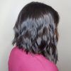 Black Wet Curly Bob Hairstyles With Subtle Highlights (Photo 16 of 25)