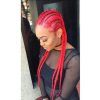 Colorful Cornrows Under Braid Hairstyles (Photo 24 of 25)