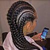 Thin And Thick Cornrows Under Braid Hairstyles (Photo 10 of 25)
