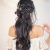 Long Half-Updo Hairstyles With Accessories (Photo 24 of 25)