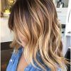 Two-Tier Caramel Blonde Lob Hairstyles (Photo 15 of 25)