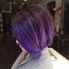 Choppy Brown And Lavender Bob Hairstyles (Photo 19 of 25)