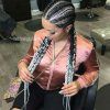Colorful Cornrows Under Braid Hairstyles (Photo 1 of 25)