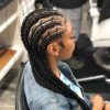 Thin And Thick Cornrows Under Braid Hairstyles (Photo 13 of 25)