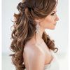 Curly Hair Half Up Wedding Hairstyles (Photo 10 of 15)