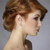 Twisted Updo With Blonde Highlights (Photo 14 of 15)