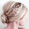 Low Messy Chignon Bridal Hairstyles For Short Hair (Photo 10 of 25)