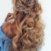 Long Half-Updo Hairstyles With Accessories (Photo 13 of 25)