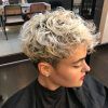 Blonde Pixie Haircuts With Curly Bangs (Photo 7 of 25)